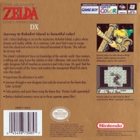 Legend of Zelda, The: Link's Awakening DX (white ESRB) Box Art