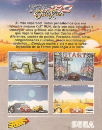 Turbo OutRun [ES] Box Art