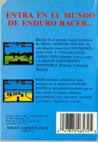 Enduro Racer - Proein Soft Line Box Art