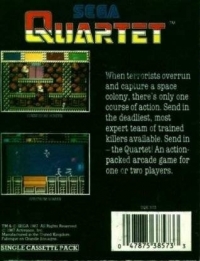 Quartet (cassette) Box Art