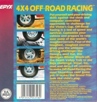 4x4 Off-Road Racing (disk) Box Art