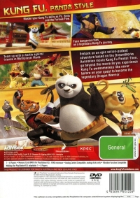 DreamWorks Kung Fu Panda Box Art