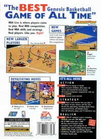 NBA Live 97 Box Art