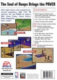 NBA Live 98 Box Art