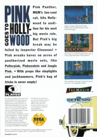 Pink Goes to Hollywood Box Art