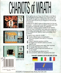 Chariots of Wrath Box Art