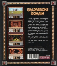 Galdregons Domain Box Art