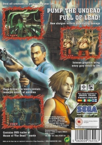House of the Dead III, The Box Art