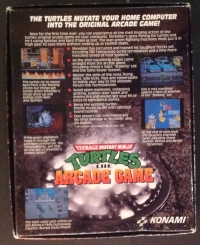 Teenage Mutant Ninja Turtles The Arcade Game Box Art