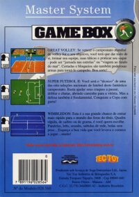 Game Box: Série Esportes Box Art