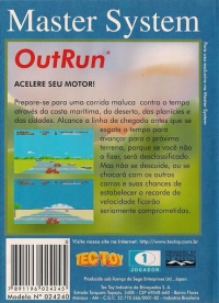 OutRun (InMetro) Box Art