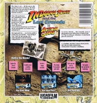 Indiana Jones and the Last Crusade: The Action Game (disk) Box Art