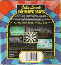 John Lowe's Ultimate Darts - Kixx Box Art