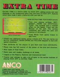 Kick Off: Extra Time Box Art