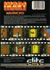 Ikari Warriors (disk) Box Art