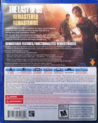 Last of Us Remastered, The (awards) [CA] Box Art