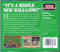 Tony La Russa Baseball II (CD) Box Art