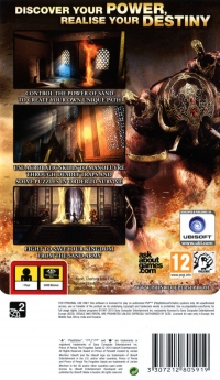 Prince of Persia: The Forgotten Sands Box Art