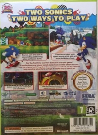 Sonic Generations (Additional Downloadable Content) Box Art