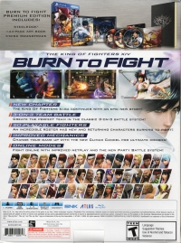 King of Fighters XIV, The - Burn to Fight Premium Edition Box Art