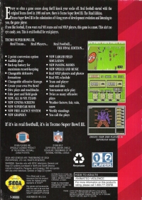 Tecmo Super Bowl III: Final Edition Box Art