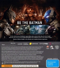 Batman: Arkham Knight Box Art