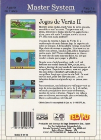 Jogos de Verão II (InMetro) Box Art