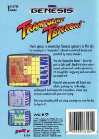 Trampoline Terror! Box Art