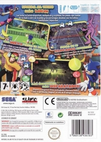 Sega Superstars Tennis [ES] Box Art