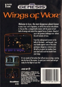 Wings of Wor Box Art