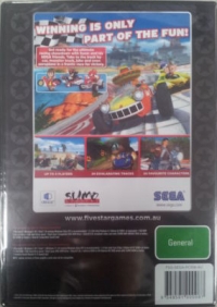 Sonic & Sega All-Stars Racing - Five Star Games Box Art