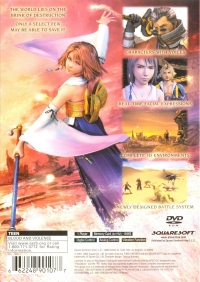 Final Fantasy X (Squaresoft) Box Art