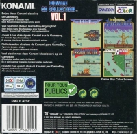Konami GB Collection Vol. 1 Box Art