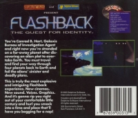 Flashback: The Quest for Identity (U.S. Gold) Box Art