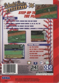 World Series Baseball '96 Box Art