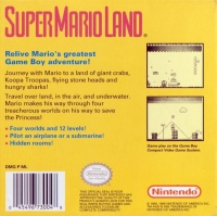 Super Mario Land - Players Choice Box Art