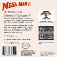 Mega Man II - Players Choice Box Art