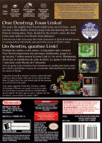 Legend of Zelda, The: Four Swords Adventures [CA] Box Art