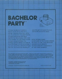 Bachelor Party Box Art