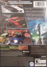 Need for Speed: Underground 2 - Platinum Hits Box Art
