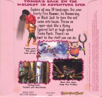 Tomba! 2: The Evil Swine Return Demo CD Box Art
