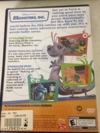 Disney/Pixar Classics Monsters, Inc. Box Art