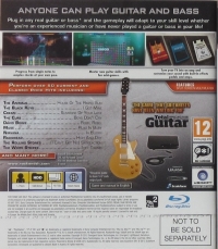 Rocksmith (Not to be sold separately) Box Art