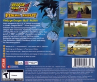 Dragon Ball GT: Final Bout (Atari) Box Art