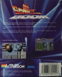 Sonic Boom (disk) Box Art