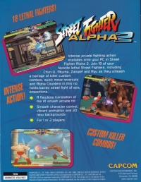 Street Fighter Alpha 2 Box Art