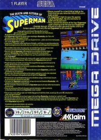 Death and Return of Superman, The Box Art