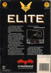 Elite: Gold Edition (disk) Box Art