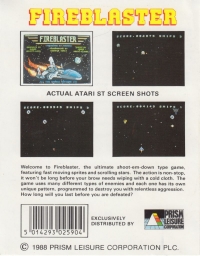 Fireblaster Box Art