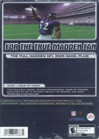 Madden NFL 2005 - Collector's Edition Box Art